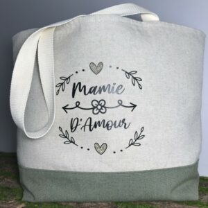 Sac Cabas Personnalisable - Élégance et Praticité à Votre Image