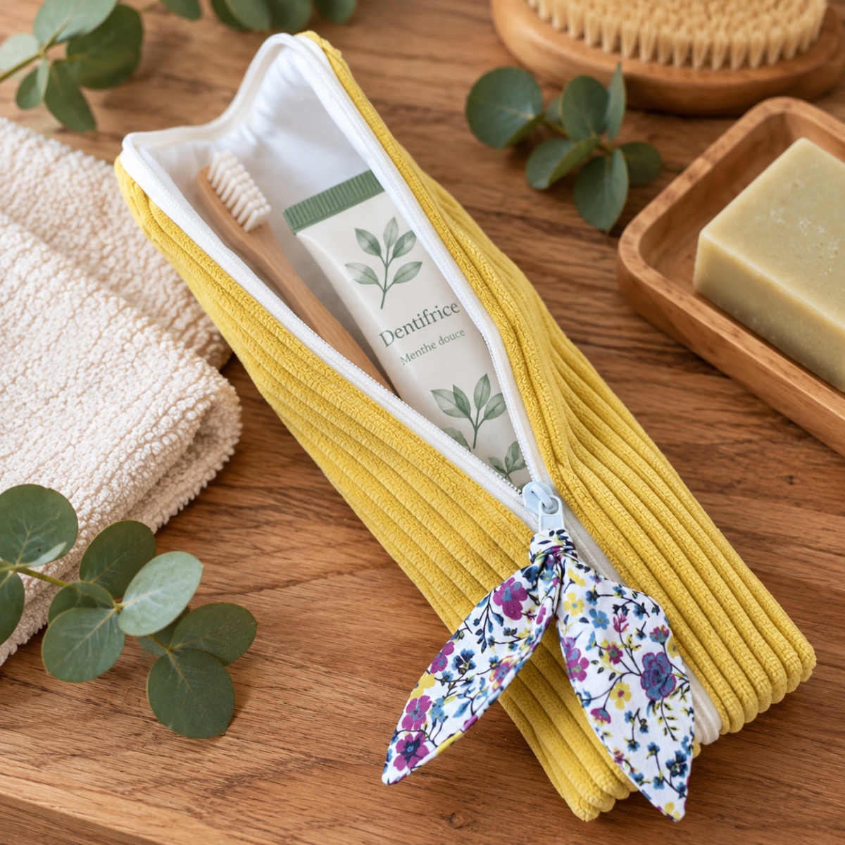 Housse à brosse à dents lavable