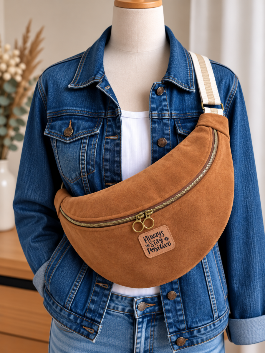 Banane en simili daim personnalisable – Image 4