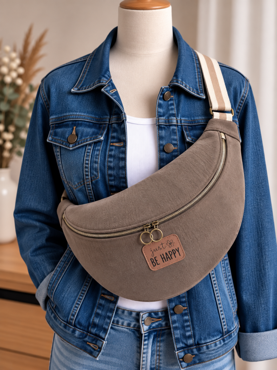 Banane en simili daim personnalisable – Image 2